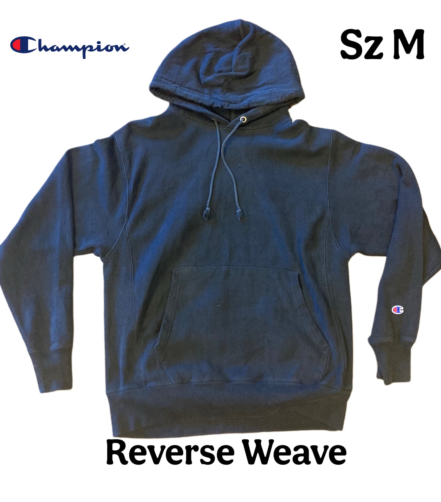 00's Hoodie Champion reverse weave Sz M