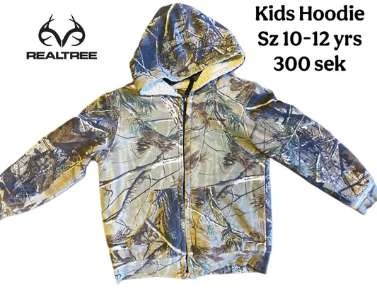 90's Realtree Hoodie kids sz 10-12yrs
