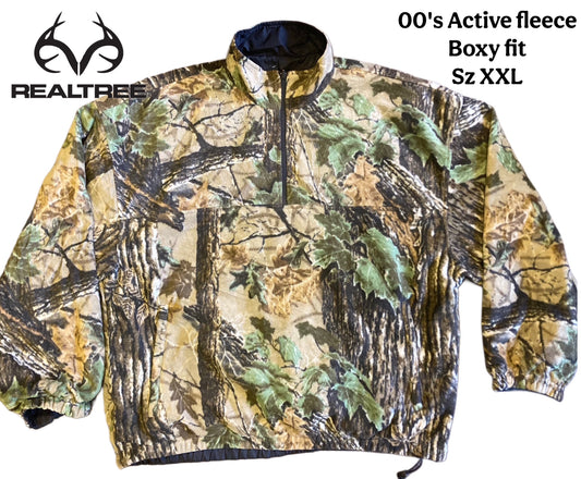00's Active Fleece Realtree jacket Sz XXL