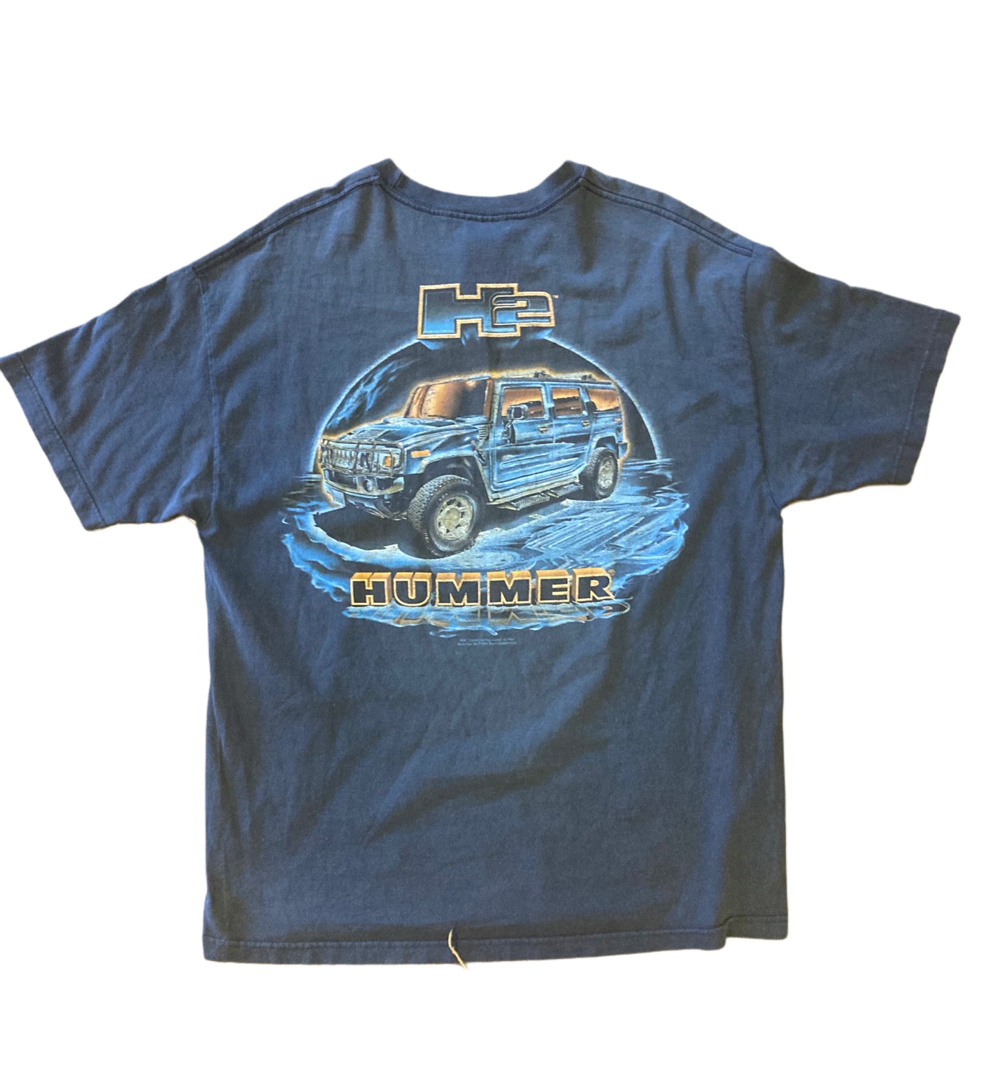 Vintage 00's Hummer Jeep T-shirt Sz XL