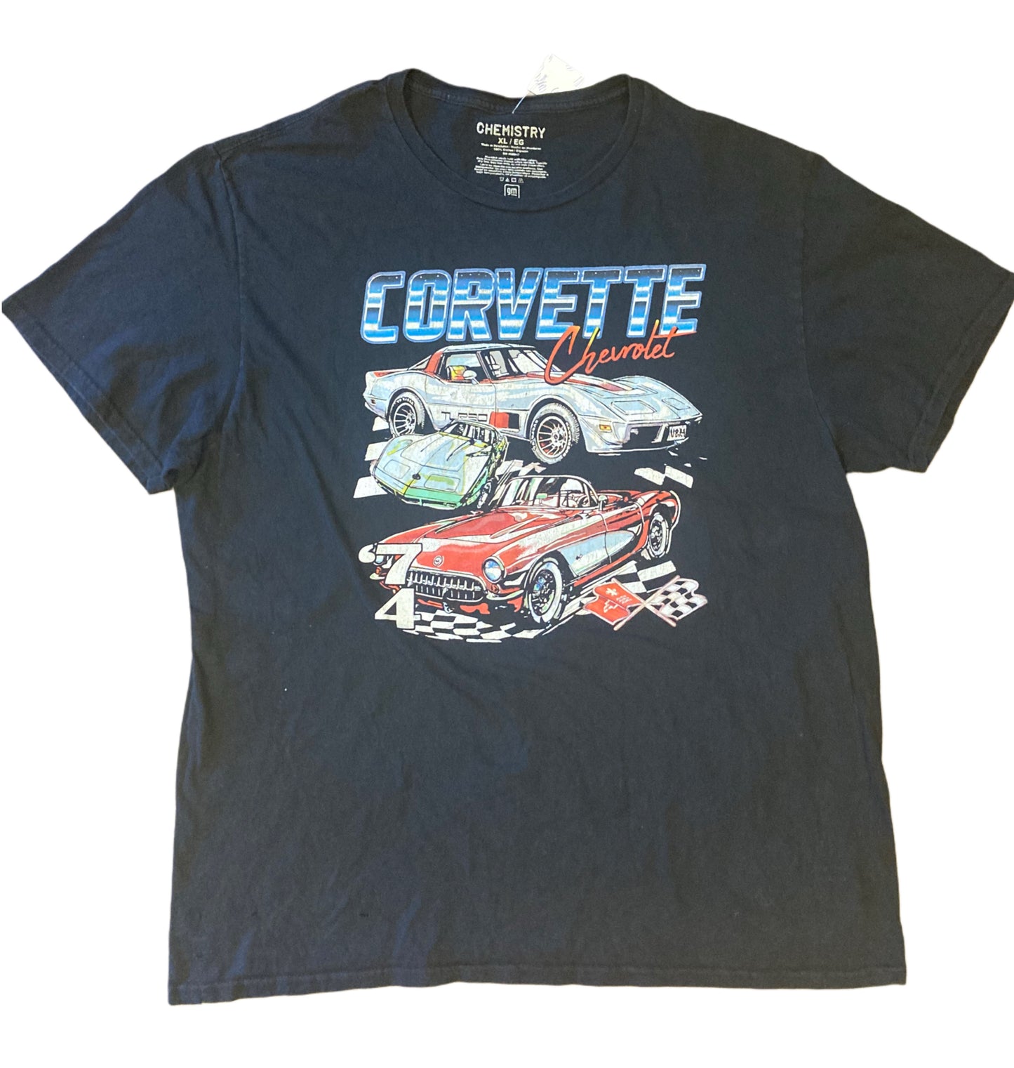 00's Corvette racing T-shirt Sz XL