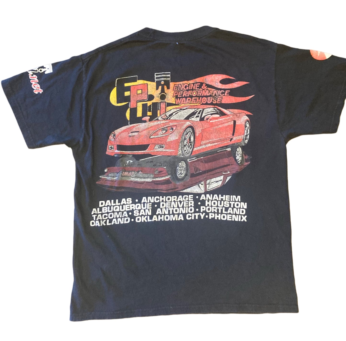 00's Racing T-Shirt Sz L