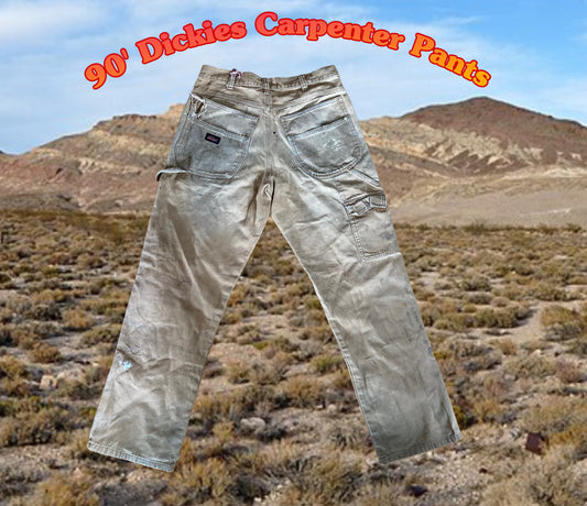 Vtg 90's Dickies carpenter trousers 32x32